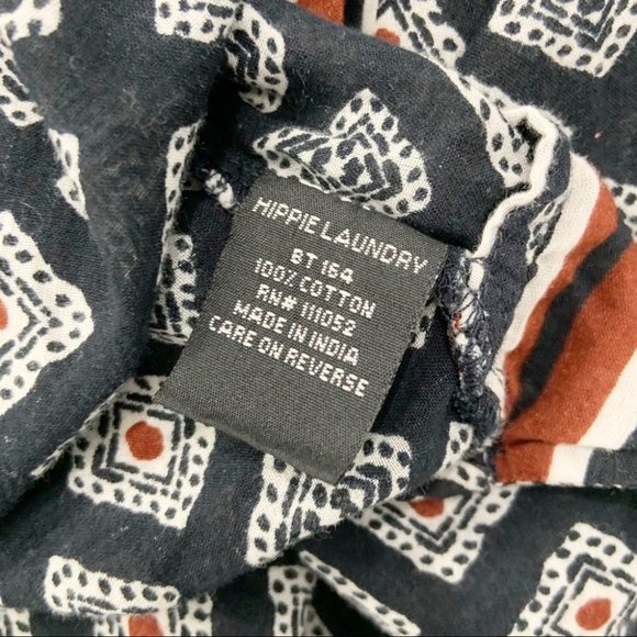 🛍Hippie Laundry Boho Wrap High Low Blouse| Medium - Picture 7 of 8